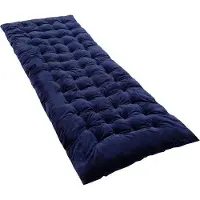 Markenlos Campingbettmatratze Dicke, Bequem, Marineblau - XL