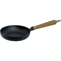 Ronneby Bruk Maestro Bratpfanne hoch, Ø 20 cm, mit Eichenholzgriff