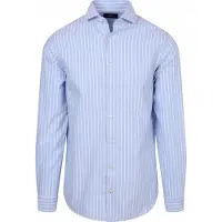 Steppin' Out Hemd Oxford Streifen Hellblau