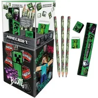 Kids Euroswan Minecraft Schreibset 7-teilig mit Etui MC00072 97266