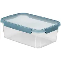 Curver Smart Frischhaltebehälter rechteckig 3,5l transparent grau