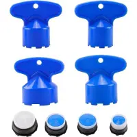 OEM Kraansleutel für Armaturen - Durchflussregelaar für Belüfter - Montageschlüssel für Armaturen - Schlüssel für Perlatoren M165-M185 - Perlatoren für Armaturen