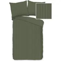 Descanso Duvet cover 100x135 + 1* 40x60 cm - calm satin stripe