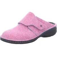Finn Comfort Goms Damen Hausschuhe Clog rosa Filz - Größe: 42