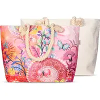 Muller Textil Bag 43x60 cm - mandalas and flowers