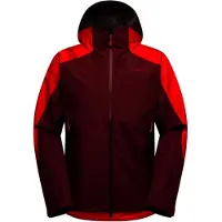 La Sportiva Crossridge Evo Shell Jkt M, Redwood/Mountain Red, 2XL, Ski Mountaineering, Apparel, Top, Man -
