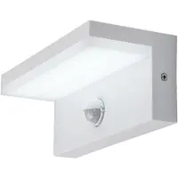 Rabalux 77116 Außenwandleuchten Zaragoza LED 9 Kunststoff Kunststoff weiß