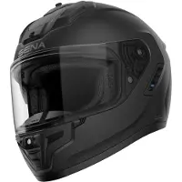 Dripio Integralhelm mit Kommunikation, LED-Licht & Harman Kardon Sound (M, Schwarz)