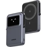 UGREEN Magnetic Powerbank 22W Grey Universal - Batterie - Mini (AAAA)