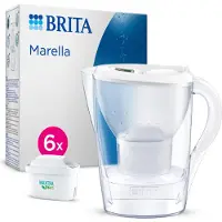 Brita Marella, Manueller Wasserfilter, 2,4 l, Weiß
