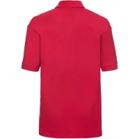 Russell athletic - "Classic" Poloshirt für Kinder LT5634 (128) (Leuchtend Rot)