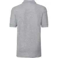 Russell athletic - "Classic" Poloshirt für Kinder LT5634 (104) (Helle Oxfordfarbe meliert)