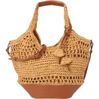 Pepe Jeans für Damen. PL0300095 Judith Balm braune Handtasche (OSFA), Beige, Lässig, Papier