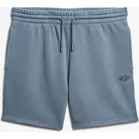 Superdry für Herren. M7110492A Micro Logo Shorts blau (L), Lässig, Baumwolle