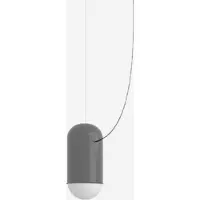 Lucis Pendelleuchte CAPSULE 6,2W LED 4000K Glas grau opal ZL.L2.C15.47