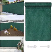 OEM Balkon Sonnenschutz - Tiefblaue Balkonabdeckung - UV-Filter 98% - 40x500cm