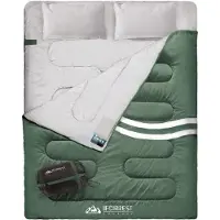 OEM Doppelbett für Erwachsene - 2 Personen Kälte Campingbett - Extra Breit und Warm - Queensize XL