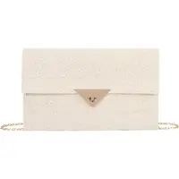 Markenlos Sommer Raffia Schoudertas Elegante Boho Geweven Handtas Strand