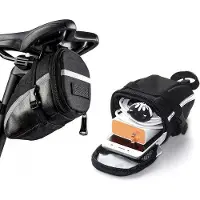 OEM Wasserdichtes Zadeltasystem - Rahmenhalter - Fahrradtasche - Kompakter - Universeller - MTB, Rennrad, Sportrad - mit Reißverschluss - Fahrradzubehör - Aufbewahrung
