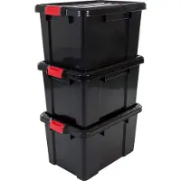 OEM Plastikboxen 50L schwarz stapelbar BPA-frei