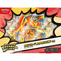 The Pokemon Company Pokémon Kollektion Mega-Entwicklung - Erhabene Helden: Mega-Flambirex-ex