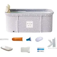 OEM Familienbadkabine - Einbaubad - Temperaturhalt - separater SPA - Familienbad - Warmbad Eisbad - 120 x 55 x 50 cm Badewannenbecken