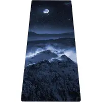 Markenlos Yogamat Faltbare Reisemat 15mm Antirutsch Imitationssuede - 180x61 cm