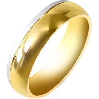 Akzent Partnerring "WirZwei, Edelatahl, langlebig" Gr. 66, silber (silberfarbig), Fingerringe, Herren, 66, Edelstahl, Partnerring