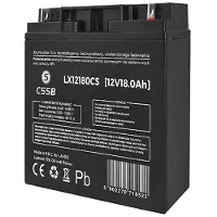 Lamex Gelakku Batterie Akkumulator Gelakkumulator Elektrolyt 12V 18.0Ah Wartungsfrei