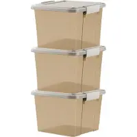 OEM Plastikboxen 40l stapelbar mit Deckel und Griffen
