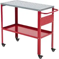 OEM Draagbare Werkbank mit Werkzeugträger und Rädern, 91,4 x 45,7 cm, 1200 lbs
