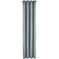 Wirth Vorhang "Holmsund 288g/qm" Gr. 6, blau (eisblau), B:132cm H:245cm, Chenille, Polyacryl, Gardinen, Vorhang