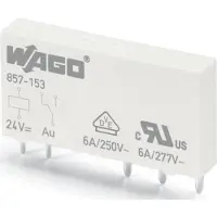 Wago 857-151 Elementarrelais,Eingangsnennspannung DC 12 V,1 Wechsler 857151 - 20 Stück