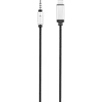 Renkforce RF-3432030 USB / Klinke Audio Anschlusskabel [1x USB-C Stecker - 1x Klinkenstecker 3.5 mm] 1.20 m Schwarz Al