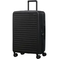 Samsonite Hartschalen-Trolley "RESTACKD" 71 l 4 Rollen mit fester Trennwand und verstellbaren Packgurten