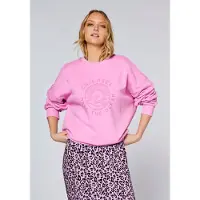 Chiemsee Sweatshirt , Damen, Gr. L (42/44), pink (orchid), 80% Baumwolle, 20% Polyester, Rundhals, Sweatshirts Sweatshirt