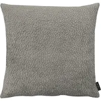 Apelt Dekokissen "Toulouse", grau (grau, unifarben), B:45cm H:10cm L:45cm, Chenille, Polyester, Dekokissen_Sitzkissen_Kissenhüllen, Dekokissen, Chenille mit 3D Effekt