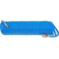 OEM 10 Meter Spiralflex-Schlauch mit Schnellkuppler und Knickeinsatz