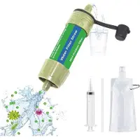 OEM Wasserfilter-Set mit Wasserreinigungsanlage - Wasserfilter-System für Outdoor und Notfall - sauberes Trinkwasser - 5000 Liter