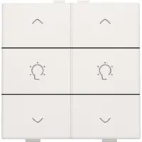 Züblin 101-51046 Doppel Dimmersteuerung für Niko Home Control, white 10151046
