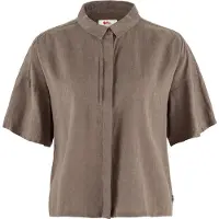 Fjällräven - Women's Övik Hemp Camp Shirt S/S - Hemd Gr M braun