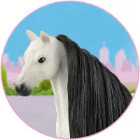 Schleich HORSE CLUB Sofia’s Beauties Haare Beauty Horses Black, Spielzeugfiguren-Frisur, 3 Jahr(e), Brushable hair, Horses, Schwarz