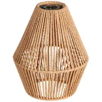 Anne Light & Home Hängeleuchte Ropex 4531, 5fl. lang, schwarz, Seil braun