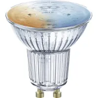 Ledvance 00217610, Intelligentes Leuchtmittel, WLAN, Edelstahl, LED, GU10, 2700 K