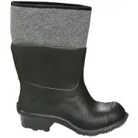 Lemigo Herren Filzstiefel Schaumstoff Eva Größe 39 Schwarz