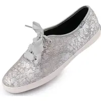 Keds Damenschuhe Wms Champion Metallic Silber Silber - 37