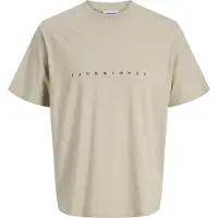 Jack & Jones Rundhalsshirt "JJESTAR mit Pigmentprint und Baumwollgefühl" Baumwolle, relaxed fit