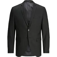 Jack & Jones Anzug "JPRFRANCO SUIT NOOS PLS" 2 tlg. slim fit aus Polyester, Viskose und Elasthan, Slim Fit Passform, pflegeleicht