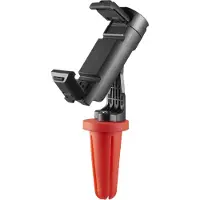 Hama Smartphone-Halterung "Handyhalterung für Flaschen "Bottle Pod Fun", Smartphones 5,8 - 8,5 cm", schwarz, Gerätehalterungen, Smartphone-Halterung