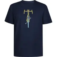 GreenBomb - Bike Front Stamp Fusion T-Shirt - T-Shirt Gr M blau